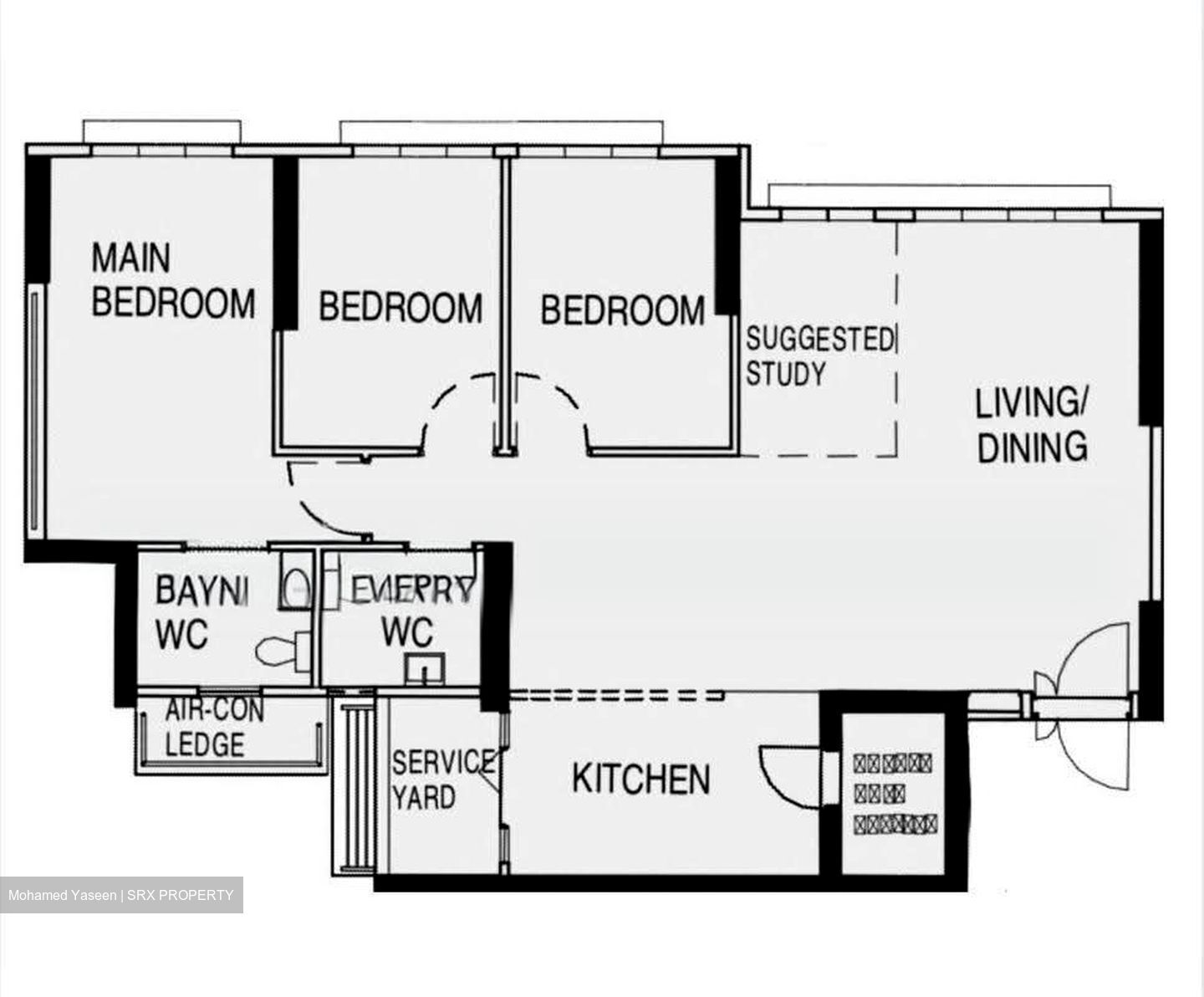 Blk 126A Eastdelta @ Canberra (Sembawang), HDB 5 Rooms #632683861